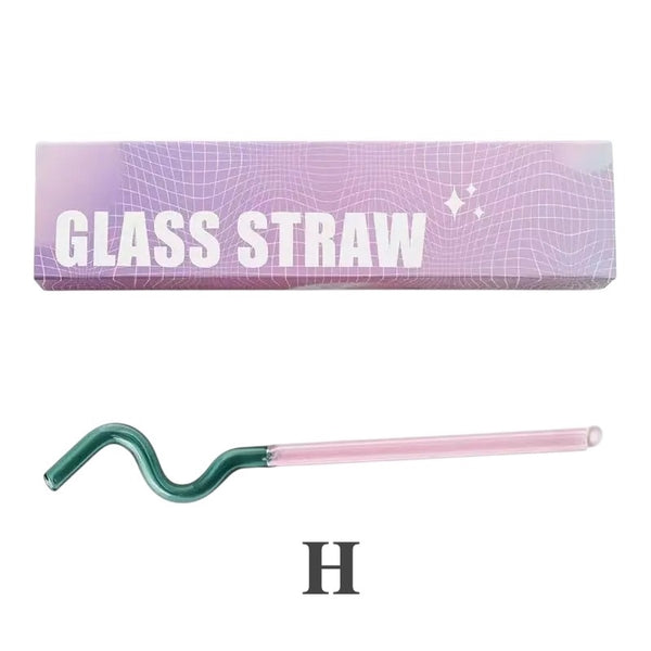 Artistry Style Glass Straws