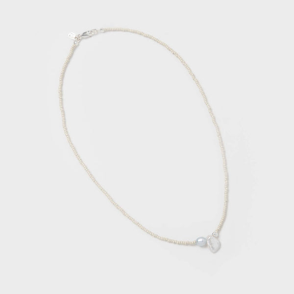 Addison Necklace in Cream