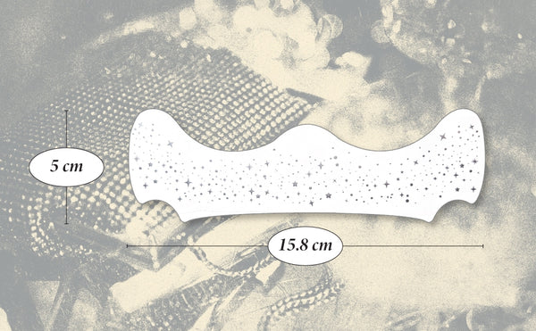 Silver Glitter Freckles Makeup Patches