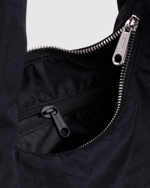 Small Nylon Meringue Bag - Black