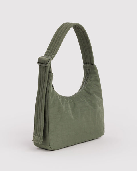 Mini Nylon Shoulder Bag - Caper