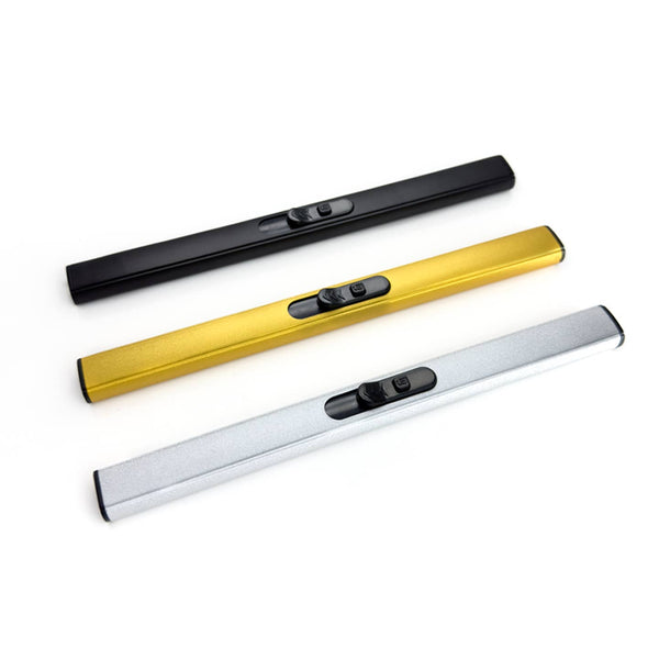 Long Slim Electric Lighter - Black