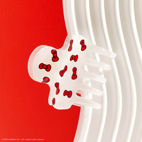 Hello Kitty X Kitsch Recycled Puffy Claw - Kitty Bows