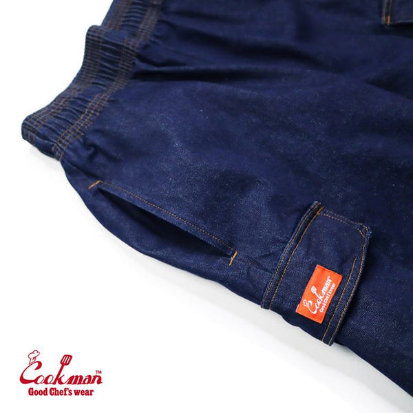 Cookman Chef Short Pants Cargo: Denim - Navy