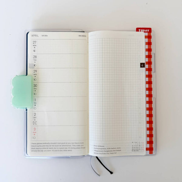 Double-Sided Weeks Pencil Board - Bunny