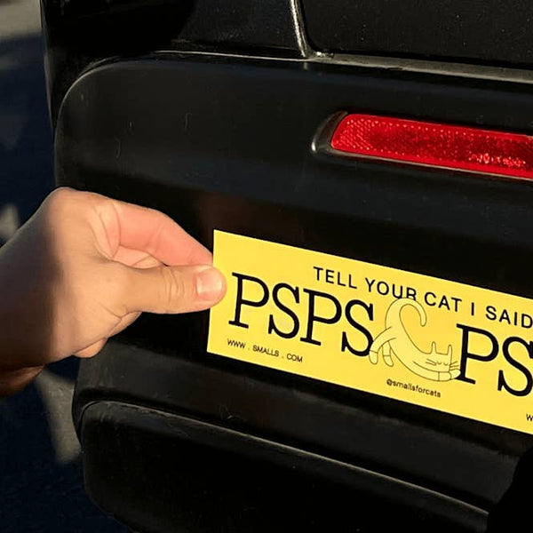 Pspspsps Bumper Sticker
