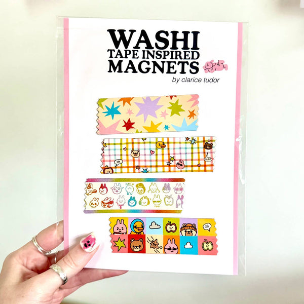 Washi Tape Magnet Set