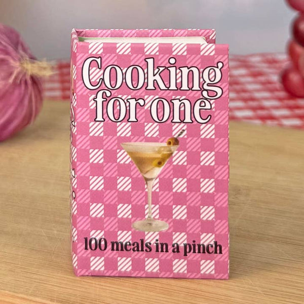 Cooking For One Cookbook Matches