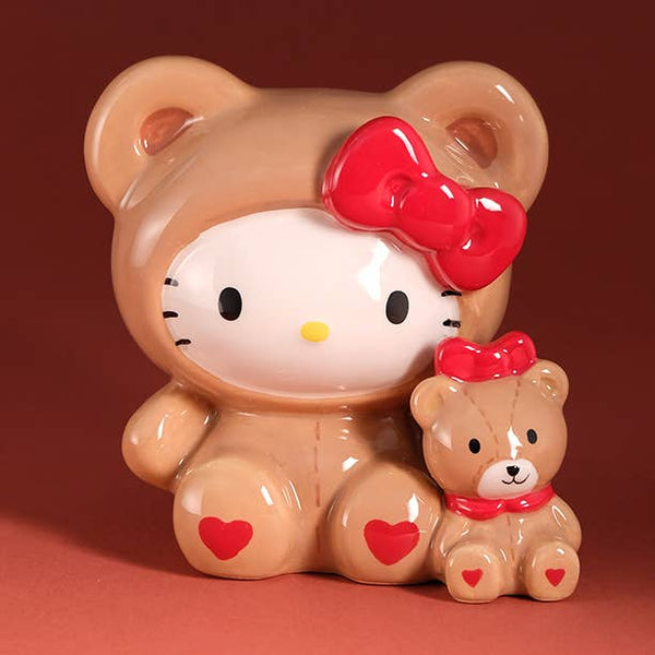 Hello Kitty and Teddy Bear Love Figurine
