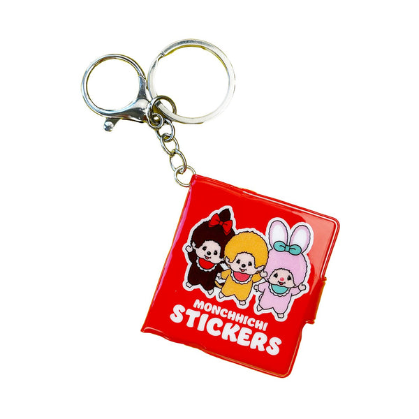 Friends Forever Monchhichi Mini Stickerbook Keychain