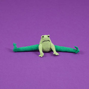 Hand Crochet Frog