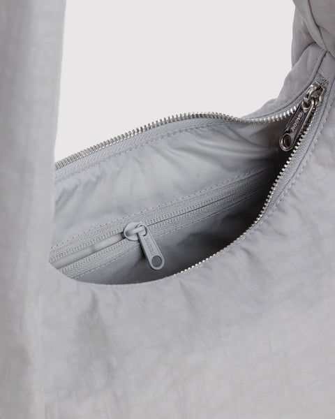Small Nylon Meringue Bag - Fog