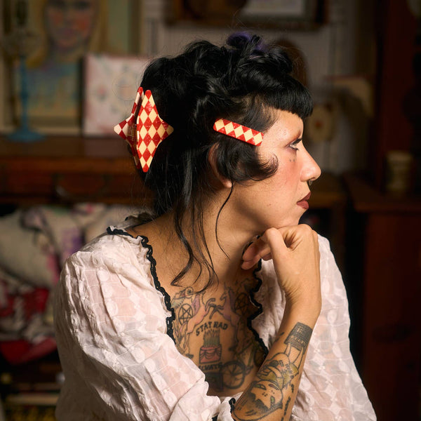 Harlequin Hair Claw