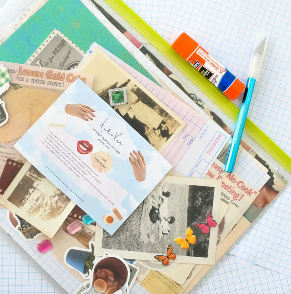 Vintage Mystery Collage Kit