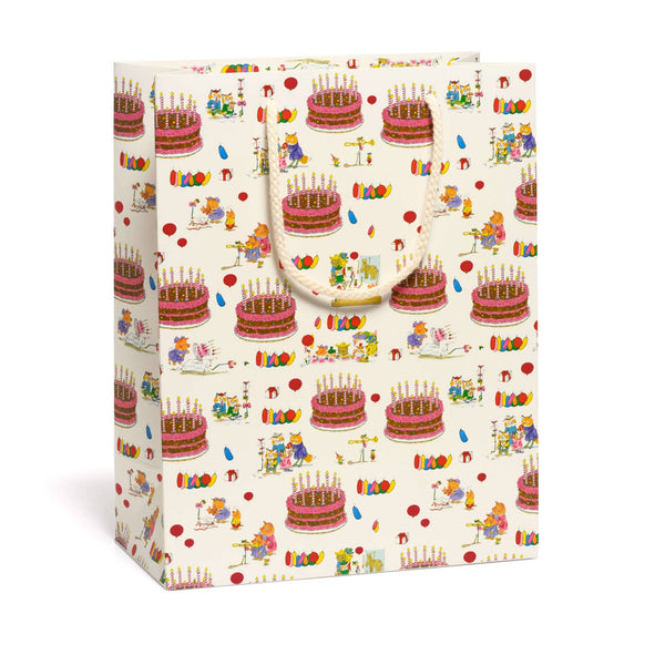 Richard Scarry Dolly Pig Birthday Large Gift Bag
