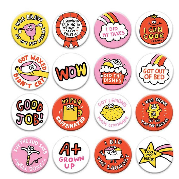 A+ Grown Up 1.25" Buttons