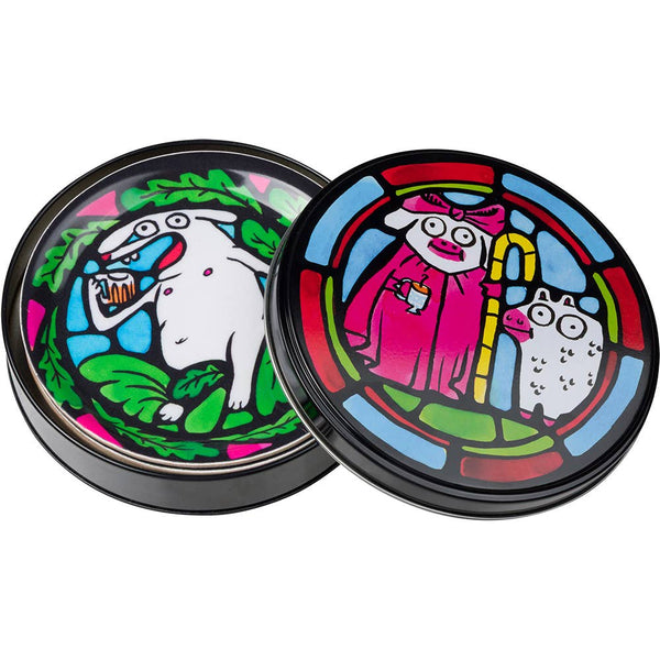 Stained Glass Coaster Set