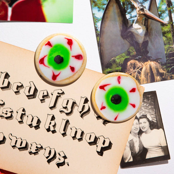 Eyeball Cookie Magnets Set