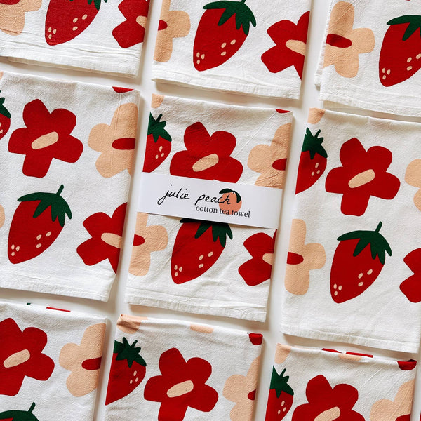 Berry Shroom Tea Towel