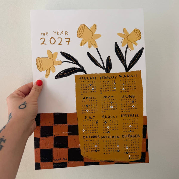 2027 Still Life Art Calendar