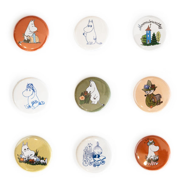 3P4 X Moomin® - A Slow Life in Moominvalley Buttons
