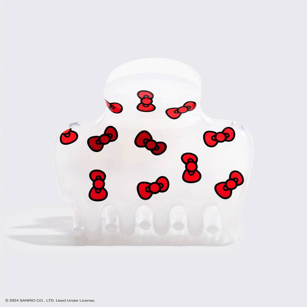 Hello Kitty X Kitsch Recycled Puffy Claw - Kitty Bows