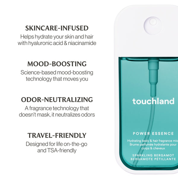 Power Essence Body & Hair Fragrance Mist - Sparkling Bergamot