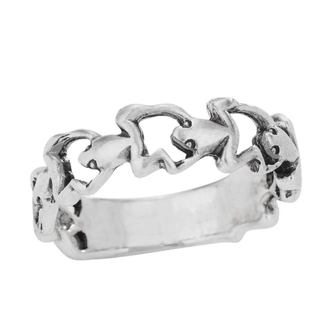 Leap Frog Sterling Silver Ring