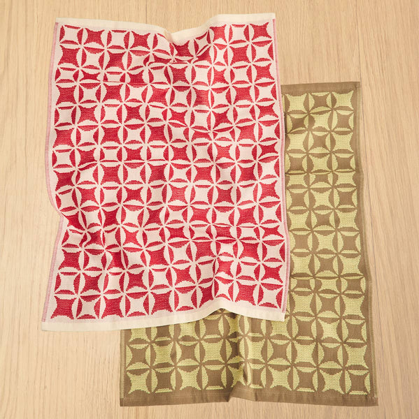 Terry Dish Towels Set of 2 - Quilt