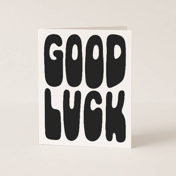 Good Luck Card