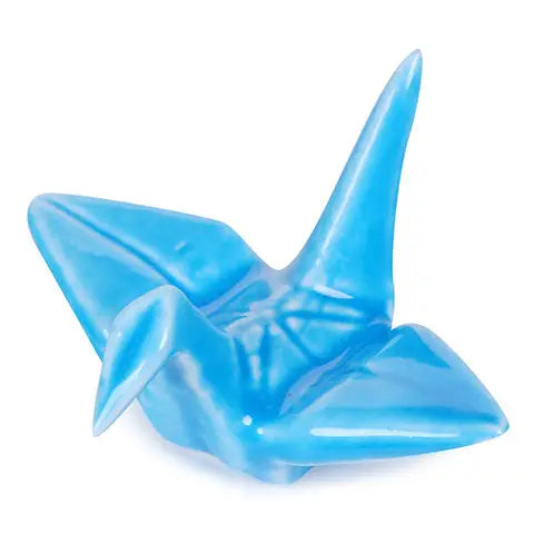 Origami Crane Porcelain Chopsticks Rest