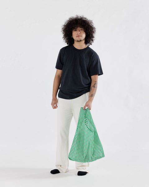 Standard Baggu - Green Gingham