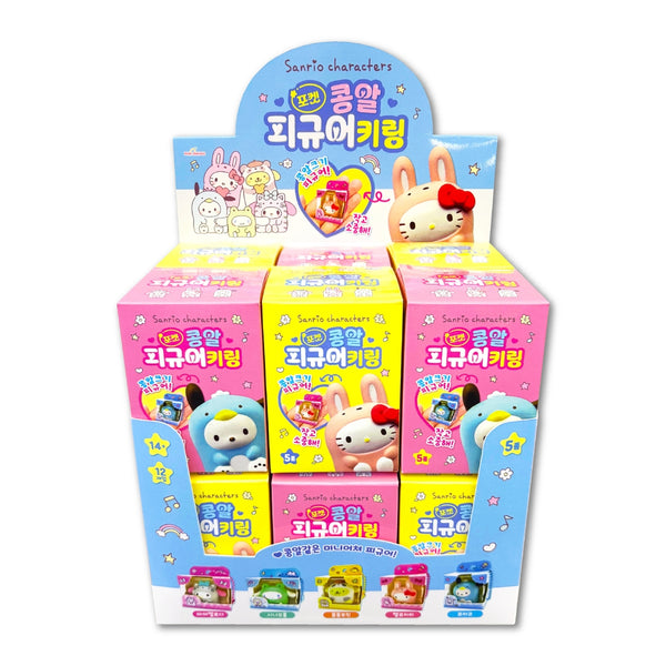 Sanrio Pocket Bean Mini Figure Keychain Blind Box