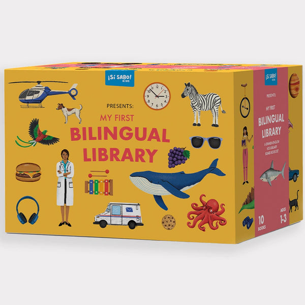 My First Bilingual Library: A Spanish-English Board Book Set