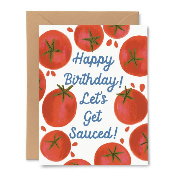 Let's Get Sauced Card