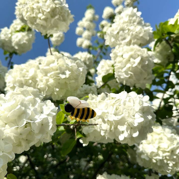 Hand-Painted Mini Bee Claw