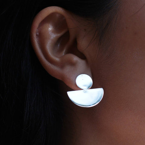 Presence Earrings - Sterling Silver