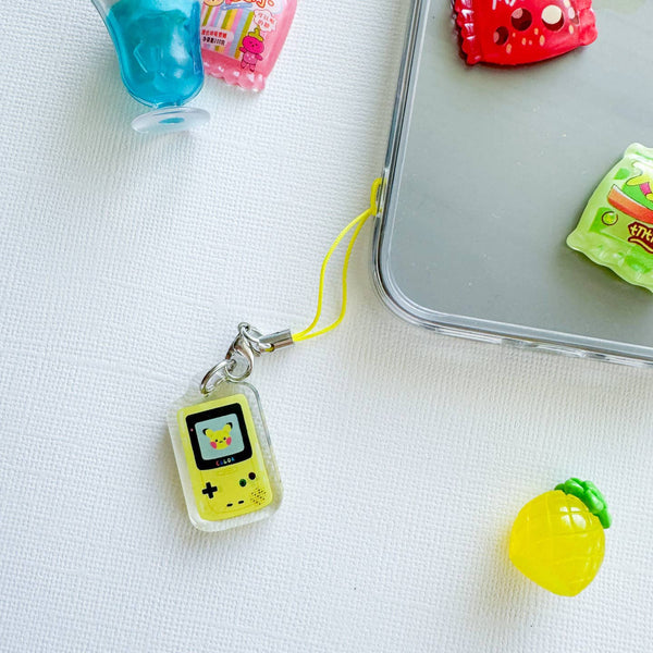 Gameboy Color Acrylic Phone Charm