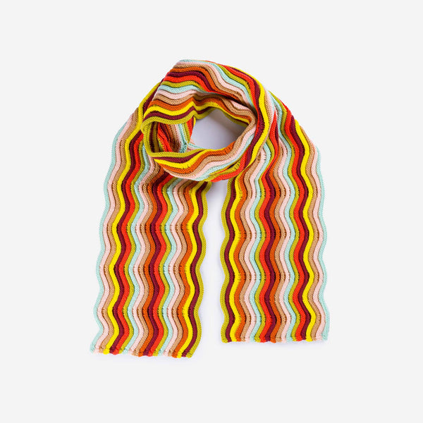 Circus Squiggle Scarf - Desert