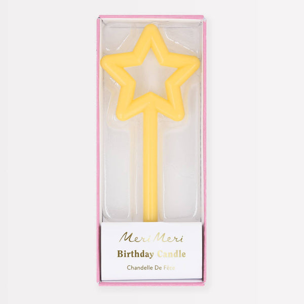 Slim Star Candle
