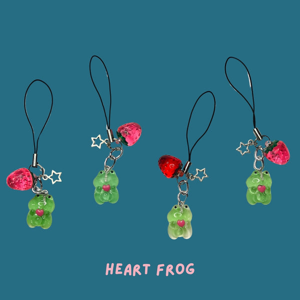 Animals & Phone - Strawberry Tech Charm