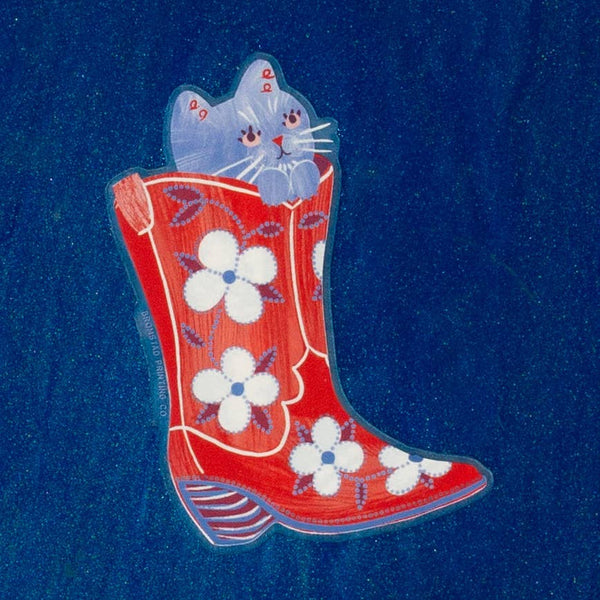 Cowboy Boot Cat