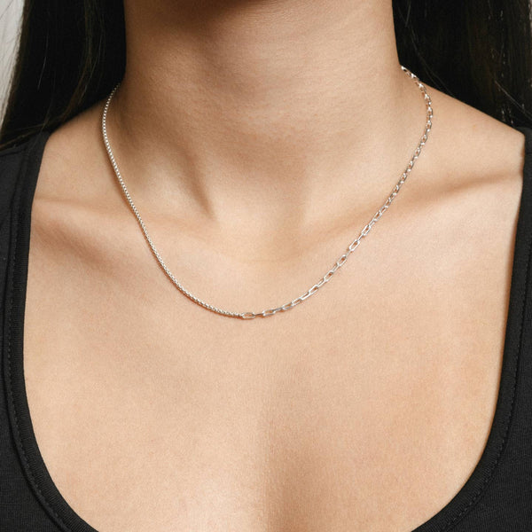 Elliot Necklace in Sterling Silver