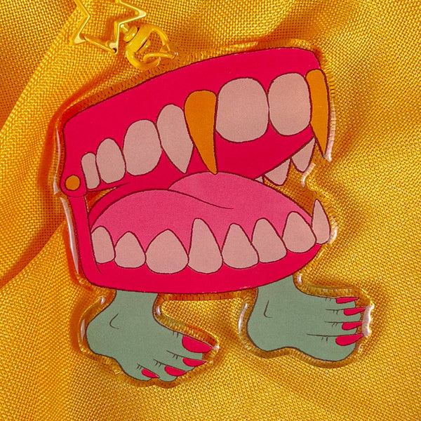 Demon Teeth Keychain
