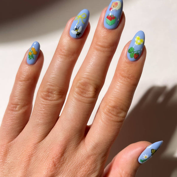 Nail Art Stickers - Berry Patch