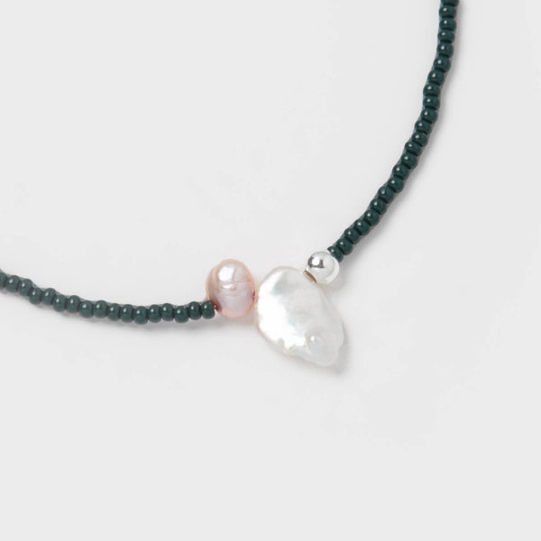 Addison Necklace in Green