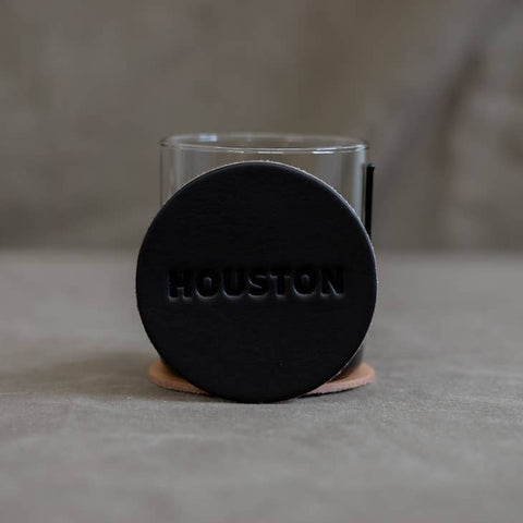 Leather Coaster - Houston
