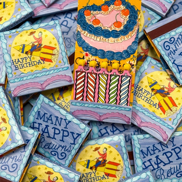 Birthday Cake Matchbook