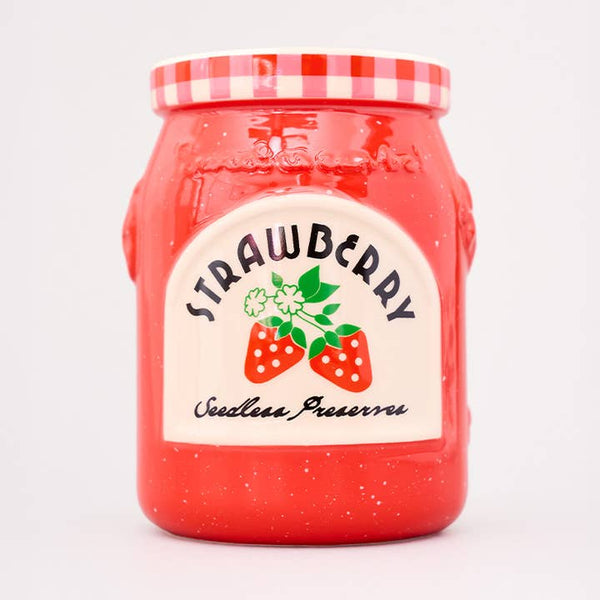 Strawberry Jam Ceramic Vase