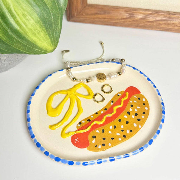Mustard Ribbon Tray